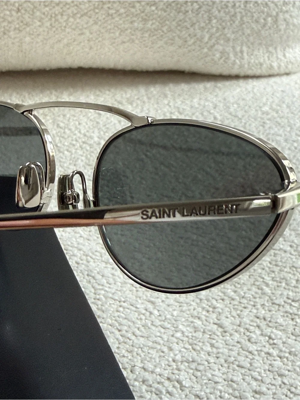 Yves Saint Lauren Cat eye Gray Lens Sunglasses